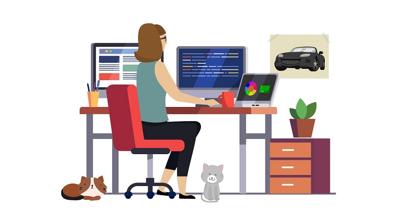 Working with Web Designer. Mockup Design