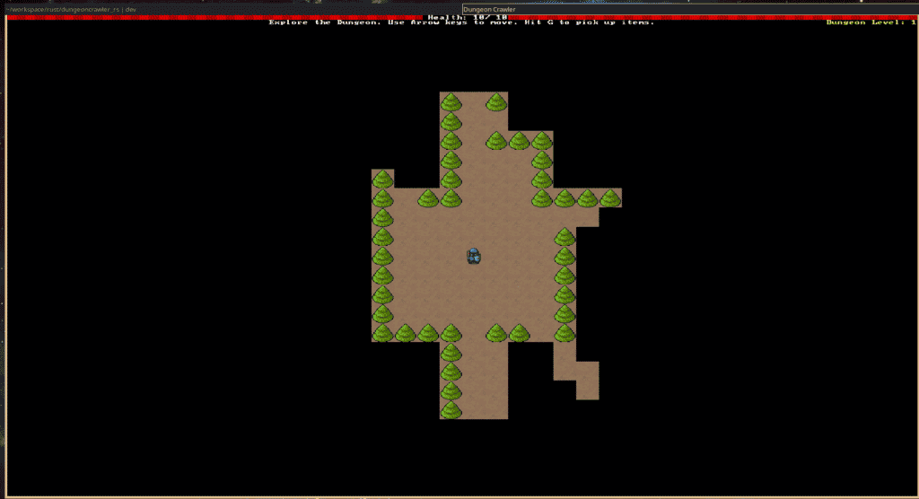 The image shows WebAssembly with the finished game 