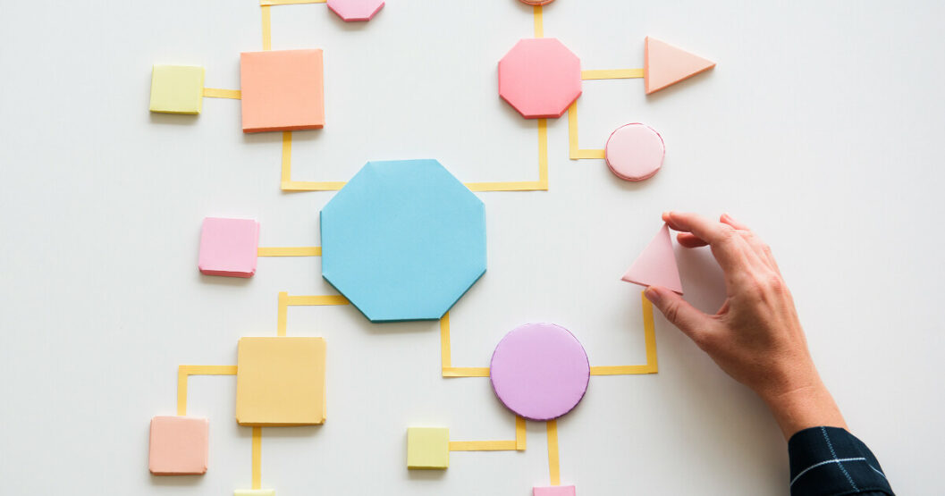 Simulations management with interactive diagrams