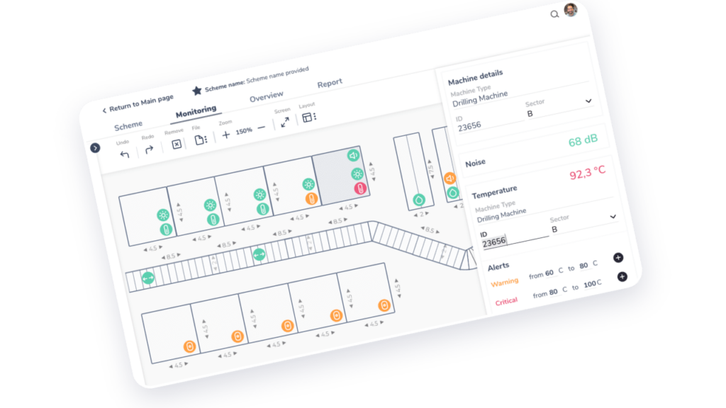 Manufacturing process management system for smart factories and assembly setup