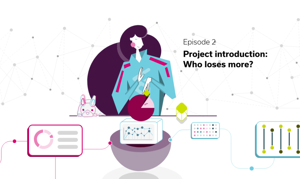 Data.Depicted Episode 2: Project introduction: who loses more?