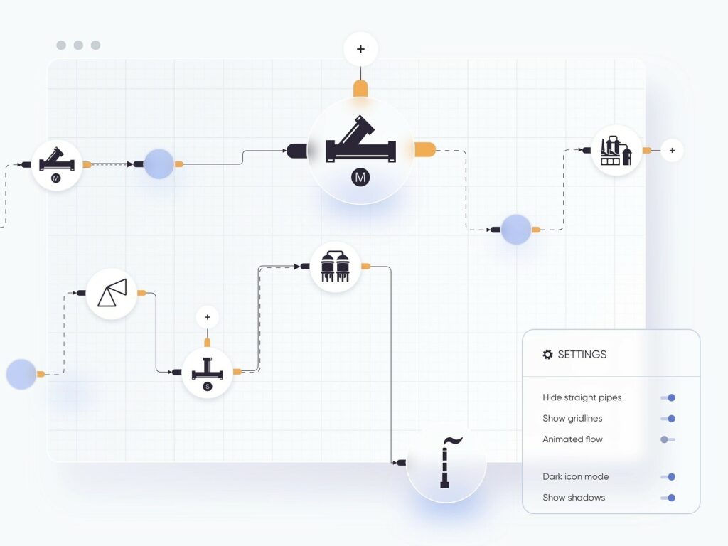 Digital Twin feature in P&ID tool